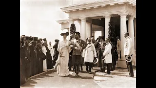 Император Николай Александрович Романов с семьёй в Крыму, Россия, 1912 ( Неразобранная кинохроника)