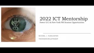 2022 ICT Mentorship Episode 10 daily bias