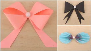 3 Easy paper bow ideas for gift box decoration