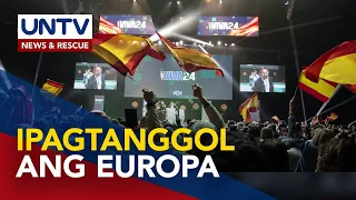 Libu-libong tao, nagsagawa ng kilos-protesta sa Espanya para ipagtanggol ang Europa