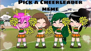 ||•Pick a Cheerleader MemeBNHA/MHA[Straight ship]⚠︎If you don't ship this please leave⚠︎•||