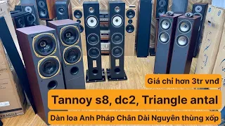 Loa Tannoy s8 Gold, Tannoy dc2 - Loa Hi end Triangle Antal ez | Loa Châu Âu Bãi | Loa Châu Âu Hà Nội