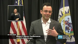 05/08/20 Mayor John Cooper News Conference