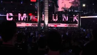 WM28 CM Punk entrance