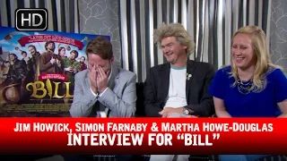 Martha Howe-Douglas, Jim Howick and Simon Farnaby interview for Bill (HD)