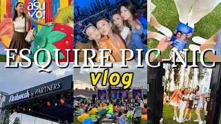 VLOG:Esquire pic-nic,Көзайым выступление💃🧺