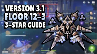 Floor 12-3 Guide for F2P Players | 3.1 Spiral Abyss | Genshin Impact