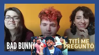 Italians React to Bad Bunny - Tití Me Preguntó (Official Video) | Un Verano Sin Ti | esp. sub.