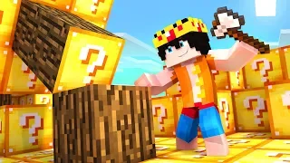 Minecraft PERO el mundo entero es de LUCKY BLOCKS!! 😱 (Minecraft Lucky Block Mod)