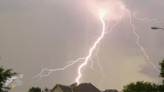 Severe Pulse Storms & Lightning KCMO - 6/2/2023