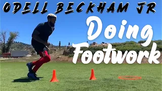 Odell Beckham Jr Training footwork with @footwork_king | inspirational | motivation video