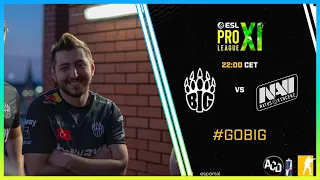 Big Clan Müthiş Oynadı, S1mple 2 Haritada 81 Vurdu! / BIG vs. NaVi / ESL Pro League Season 11