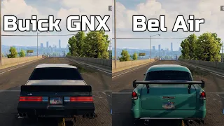 NFS Unbound: Buick GNX vs Chevrolet Bel Air - WHICH IS FASTEST (Drag Race)