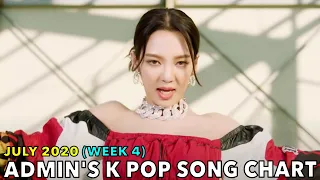 TOP 50 • ADMIN'S K POP SONG CHART (JULY 2020 - WEEK 4)