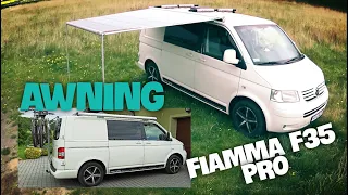 🚐 VW Volkswagen T5 / T6 Awning FIAMMA F35 Pro Roof Kit Brackets Camper Van Mounting Transporter Life