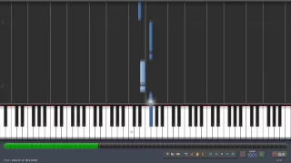 Zero no Tsukaima - Futatsuki no kishi (op 2): Synthesia (easy)