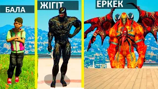 SMALLEST to BIGGEST VENOM in GTA 5!