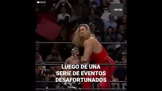 Rey Mysterio pierde su mascara ante las cámaras contra Kevin Nash y Scott Hall