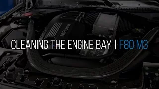 BMW F80 M3 Engine Bay Cleaning