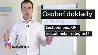 Jaké osobni doklady vzít sebou do Anglie?