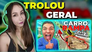 REACT PAULINHO O LOKO │ARRUMEI BRlGA com CARRO RAMPA GTA RP