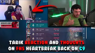 Tarik Reaction To FNS Talks About His Lowest Point In Life on C9 With Tarik !