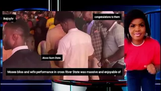 Moses bliss performance in Akwa Ibom.. guys watch the video | Ikejoy tv