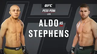 🔴► EA Sports UFC 3 - UFC ON Fox 30 - José Aldo e Jeremy Stephens,  Eddie Alvarez e Dustin Poirier!
