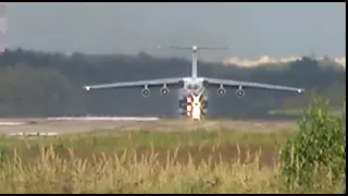 Учебно тренировочные полёты Ил-76