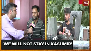 'It's Our Fault That We Came To Kashmir': Slain Kashmiri Pandit's Relative Tells India Today