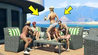 WAS PASSIERT WENN DU TRACEY AUF DER YACHT ZURÜCK LÄSST? ( GTA 5 )