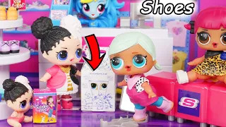 LOL OMG Makeover with DIY Build A Bear and Big Sister Fashion Doll