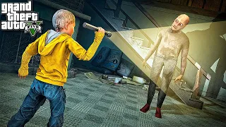 ГОЛОДНЫЙ ДЕД ГРЕННИ ОХОТИТСЯ НА МЕНЯ В ГТА 5! ДОМ ДЕДА GRANNY ОБЗОР МОДА В GTA 5! ГТА 5 МОДЫ ИГРЫ