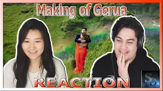 Making Of Gerua REACTION!!! | Shah Rukh Khan | Kajol | Dilwale | Pritam | SRK Kajol |