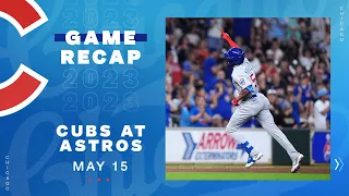 Cubs vs. Astros Game Highlights | 5/15/23