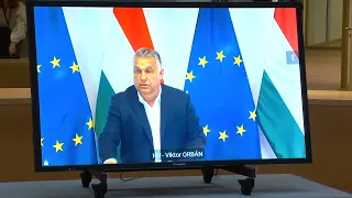 PM Orban in videoconference with EC president Michel