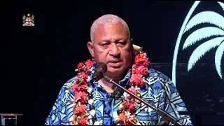 Fijian Prime Minister officiates at the Fiji Rugby Union Awards Night