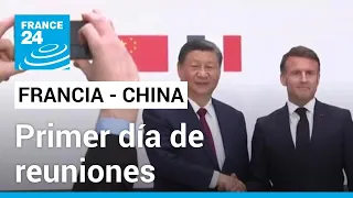 Así fue la primera jornada de la visita del presidente de China a Francia • FRANCE 24 Español