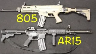 CZ Bren 805 vs AR15