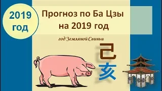 Прогноз на год Свиньи по Ба цзы (общий)