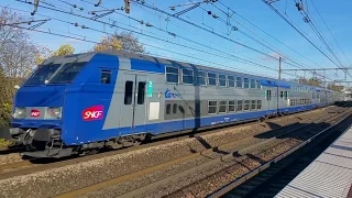 Trains INTERCITES TER TGV RER et FRET SNCF ECR en Gare de YERRES