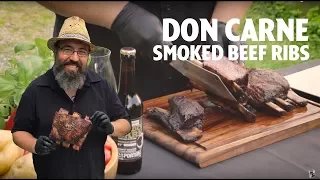 DON CARNE | Zubereitung | Smoked Beef Ribs