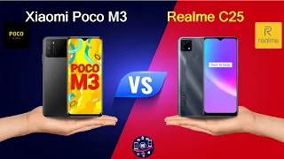 Xiaomi Poco M3 Vs Realme C25 - Full Comparison [Full Specifications]