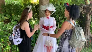 This blind girl got to see Mary Poppins for the first time since going blind!!