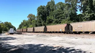 NS 732 @ Mableton GA w/ BNSF Power