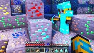 👉 COMO SERIA jugar MINECRAFT si existiera una ISLA DE MINERALES! 😍💎