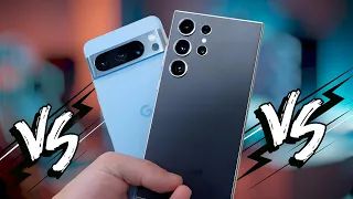 Google Pixel 8 Pro vs Galaxy S24 Ultra ¿Cuál es mejor?