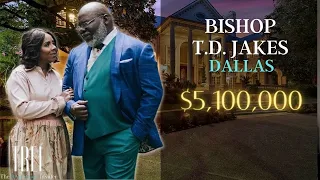 Bishop TD Jakes House Tour | $5.1 Million | Dallas