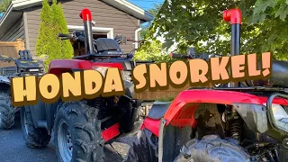 Snorkeling a Honda!
