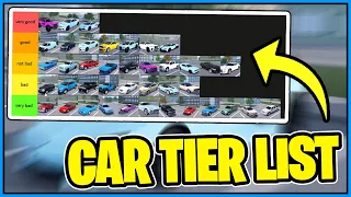 Ranking ALL CARS in ERLC on a TIER LIST... (Emergency Response Liberty County)